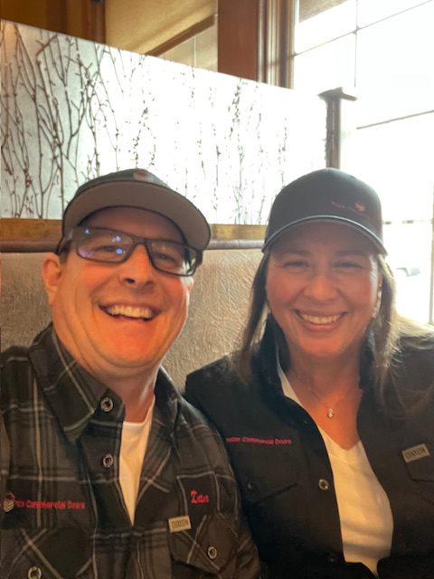 Ian and Angela Holzer, owners of Holzer Doors