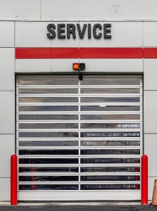 Holzer Commercial Doors, Full View Aluminum Doors, Overhead Doors, Sectional Doors